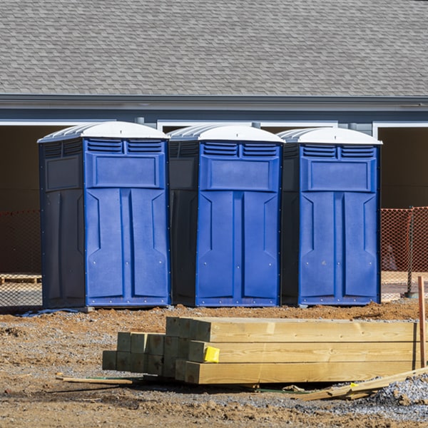 what is the expected delivery and pickup timeframe for the porta potties in Lynndyl Utah